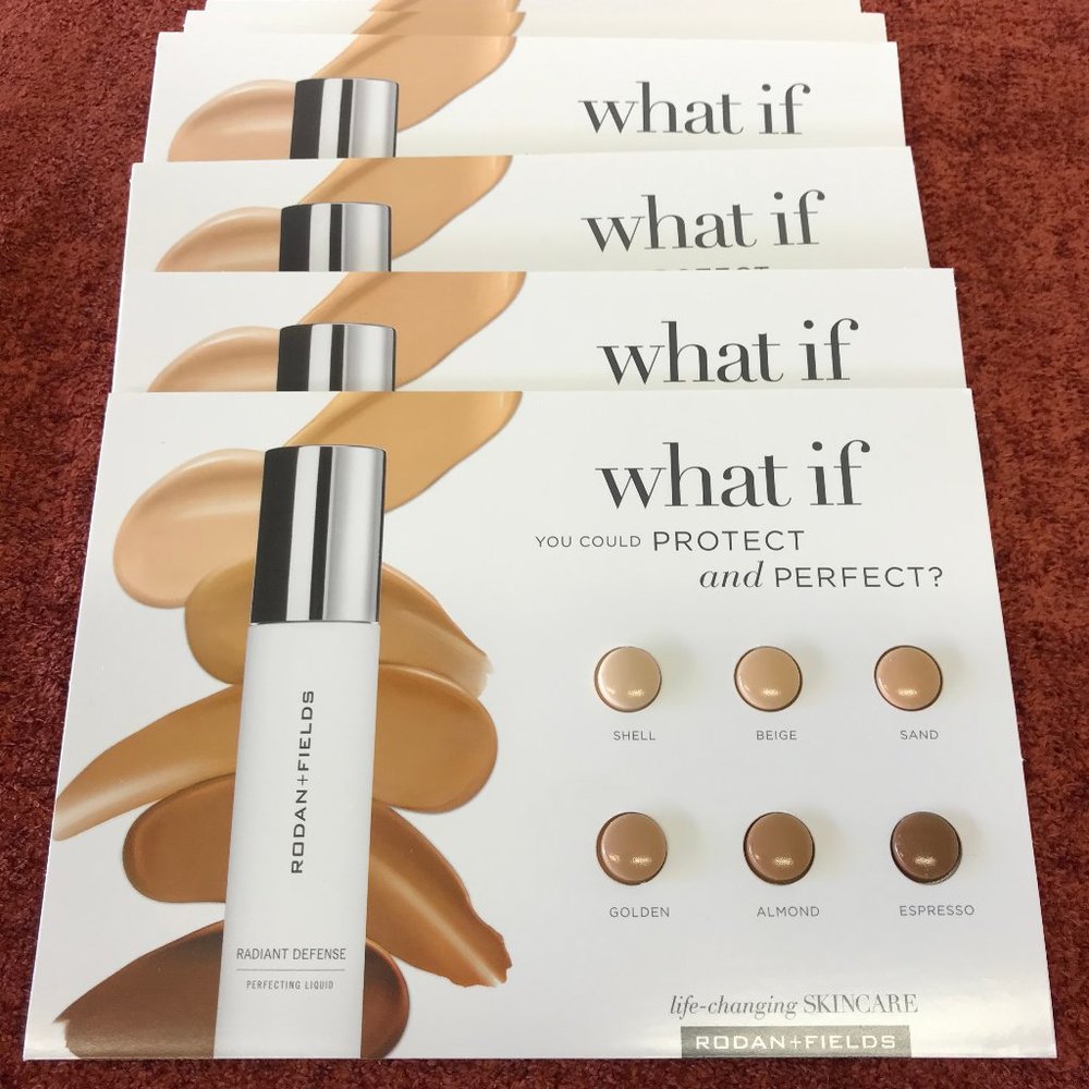 Rodan & Fields Radiant Defense Foundation Samples